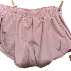 Nike Women's Soft Pink Sports Shorts